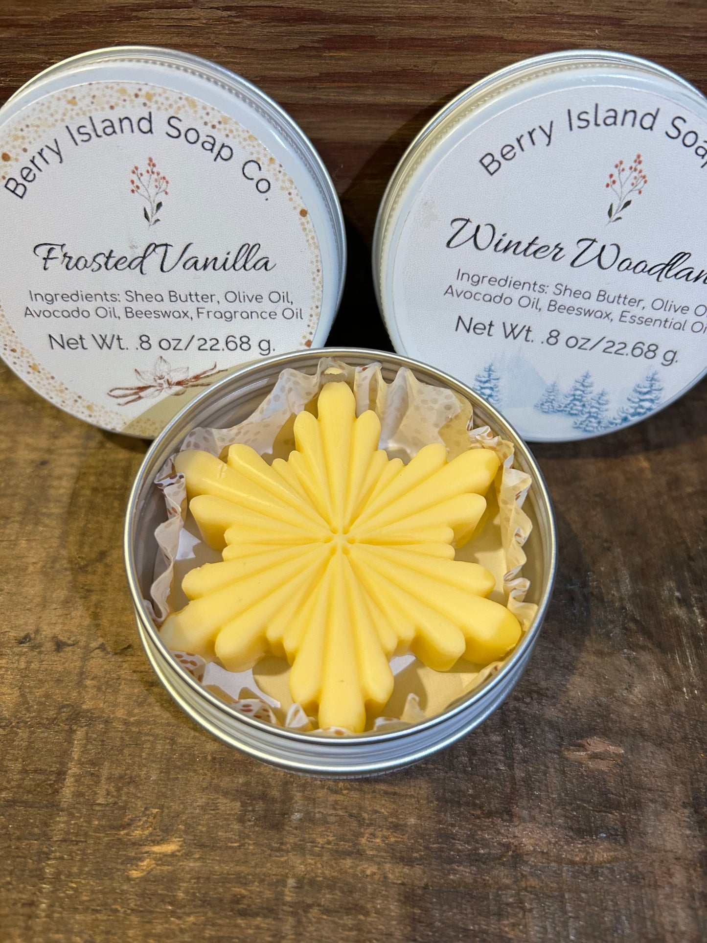 Seasonal Solid Lotion Bars