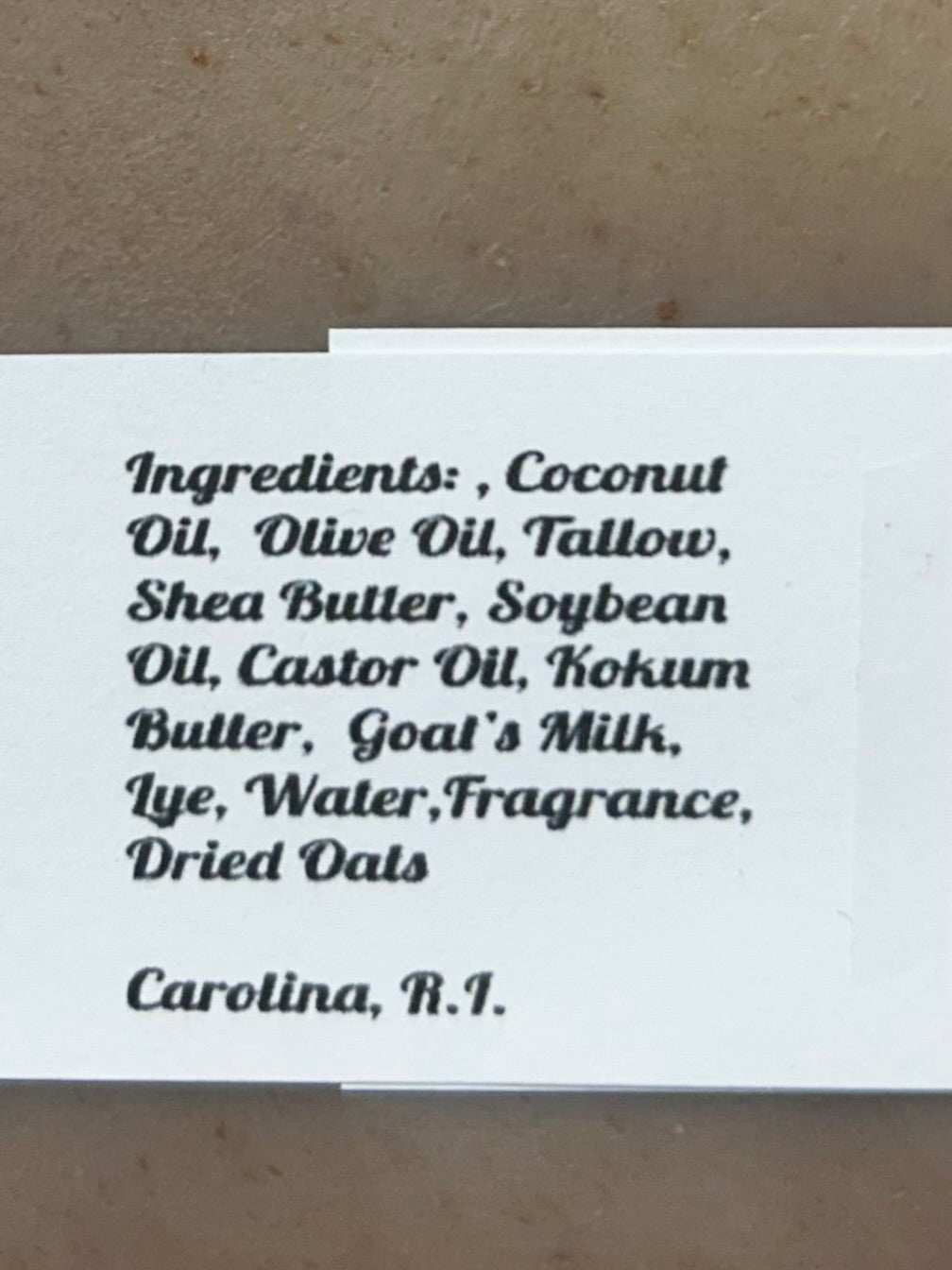 Oatmeal, Milk and Honey