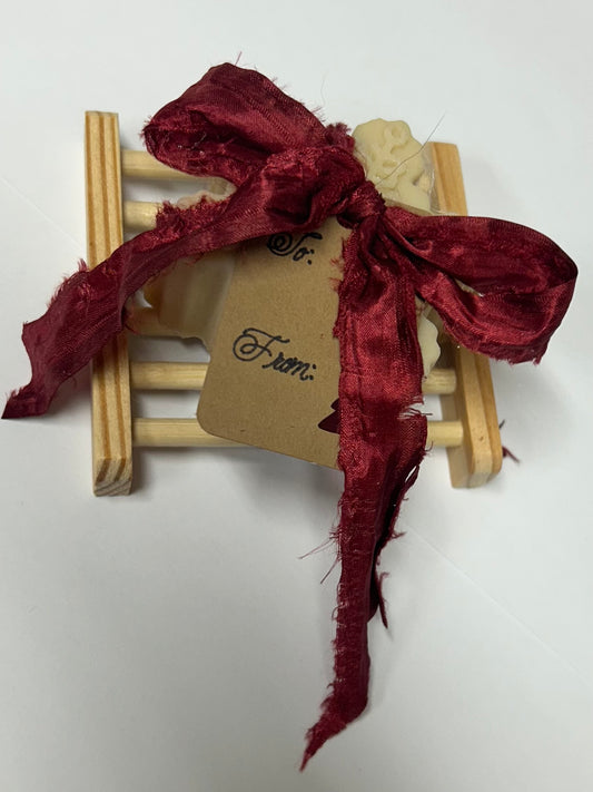 Snowflake Guest Soap with Holder